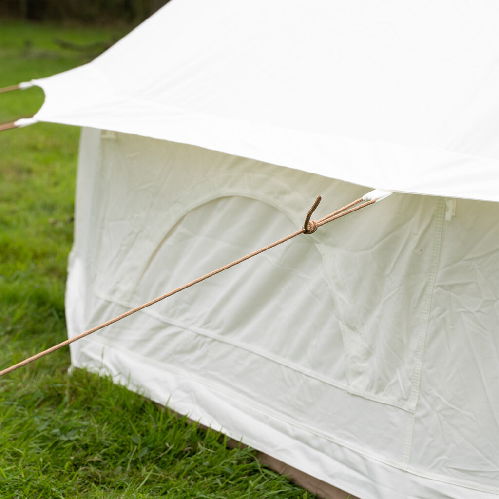 Canvas Tent Shop 4 Metre Bell Tent - Kokoon Deluxe With Chimney ...