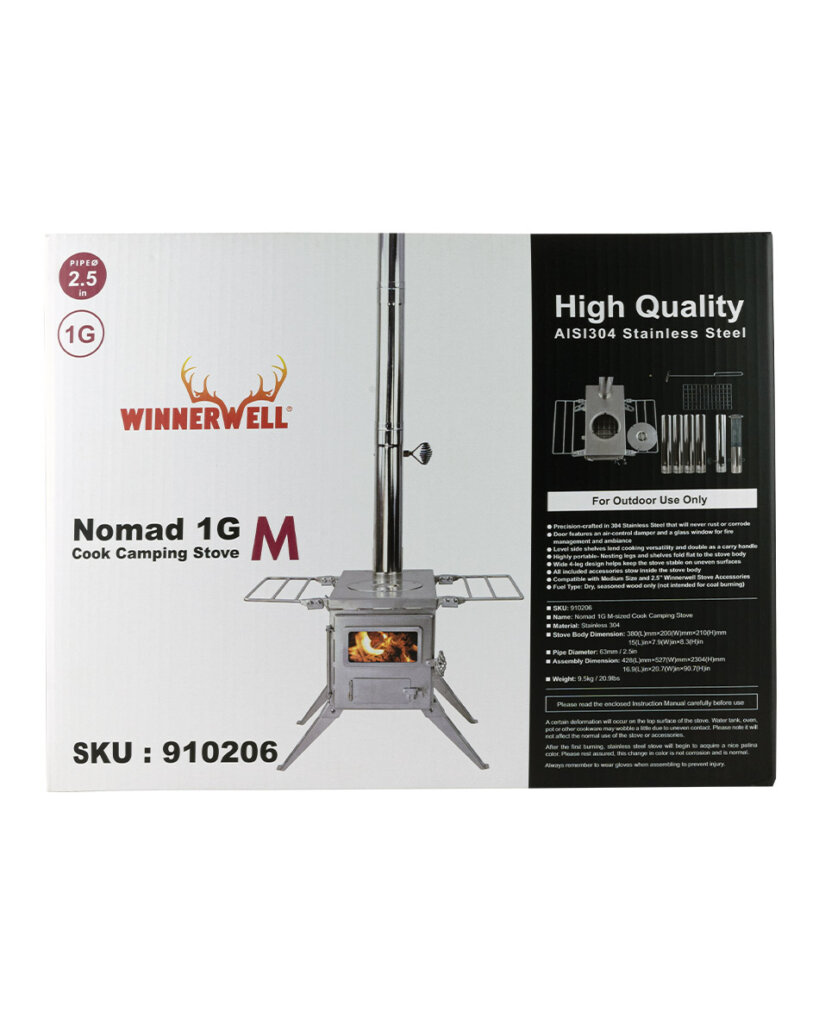 Winnerwell® Nomad Stove - The Glamping Shop